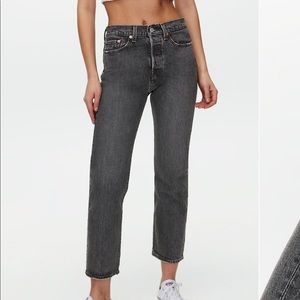 Levi’s Wedgie Straight Jeans Black